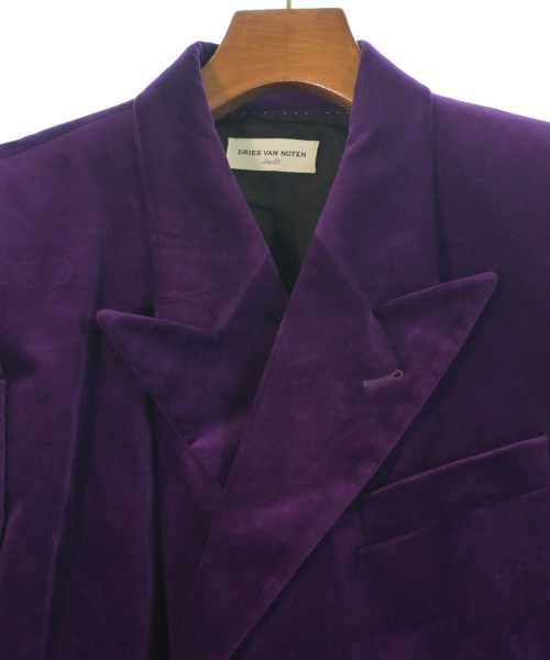 DRIES VAN NOTEN（ドリスヴァンノッテン）テーラードジャケット 紫 サイズ:50(XL位) メンズ/2200663839308