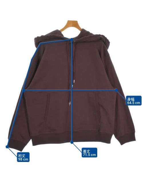 DRIES VAN NOTEN（ドリスヴァンノッテン）パーカー 赤 サイズ:M メンズ/2200663624027