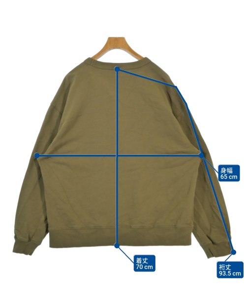 DRIES VAN NOTEN（ドリスヴァンノッテン）スウェット カーキ サイズ:M メンズ/2200664679064