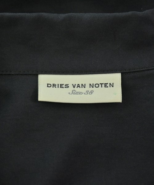 DRIES VAN NOTEN（ドリスヴァンノッテン）シャツワンピース 紺 サイズ:38(S位) レディース/2200664773083