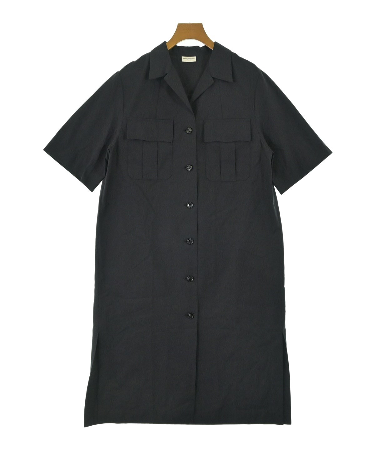 DRIES VAN NOTEN（ドリスヴァンノッテン）シャツワンピース 紺 サイズ