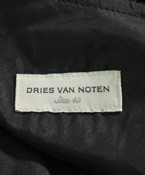 DRIES VAN NOTEN（ドリスヴァンノッテン）シャツワンピース 黒 サイズ:40(M位) レディース/2200664884024