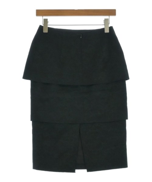 DRIES VAN NOTEN（ドリスヴァンノッテン）ひざ丈スカート 黒 サイズ:34(XXS位) レディース/2200664895181