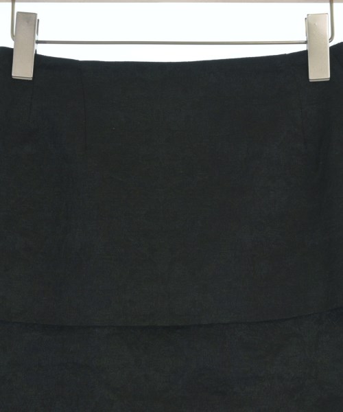 DRIES VAN NOTEN（ドリスヴァンノッテン）ひざ丈スカート 黒 サイズ:34(XXS位) レディース/2200664895181