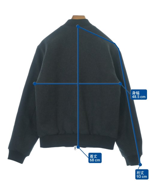 DRIES VAN NOTEN（ドリスヴァンノッテン）ブルゾン グレー サイズ:S メンズ/2200665321030