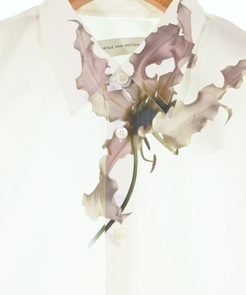 DRIES VAN NOTEN（ドリスヴァンノッテン）カジュアルシャツ 白 サイズ:M メンズ/2200665321054