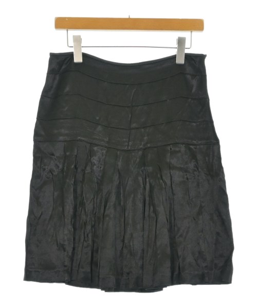 DRIES VAN NOTEN(ドリスヴァンノッテン)ひざ丈スカート 黒 サイズ:38(S位)/2200662090069