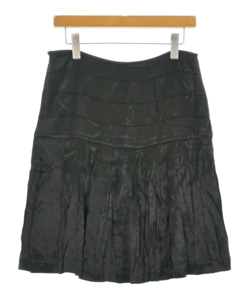 DRIES VAN NOTEN（ドリスヴァンノッテン）ひざ丈スカート 黒 サイズ:38(S位) レディース/2200662090069