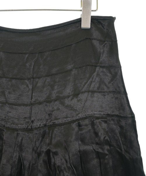DRIES VAN NOTEN（ドリスヴァンノッテン）ひざ丈スカート 黒 サイズ:38(S位) レディース/2200662090069