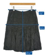 DRIES VAN NOTEN（ドリスヴァンノッテン）ひざ丈スカート 黒 サイズ:38(S位) レディース/2200662090069
