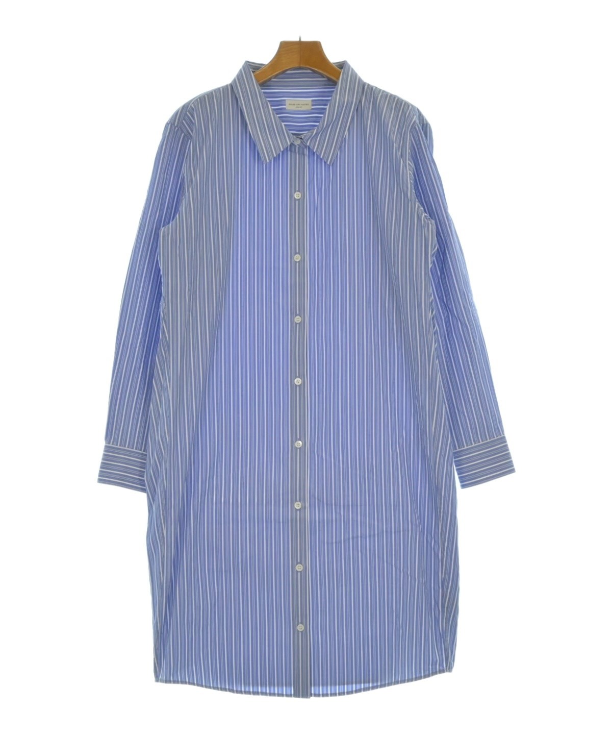 DRIES VAN NOTEN（ドリスヴァンノッテン）シャツワンピース 青 サイズ 