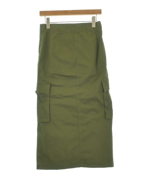 DRIES VAN NOTEN（ドリスヴァンノッテン）ロング・マキシ丈スカート カーキ サイズ:34(XXS位) レディース/2200662876120