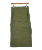 DRIES VAN NOTEN（ドリスヴァンノッテン）ロング・マキシ丈スカート カーキ サイズ:34(XXS位) レディース/2200662876120