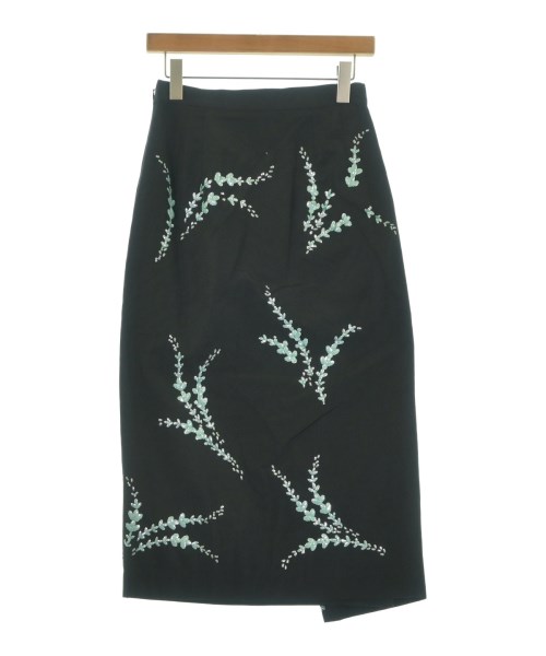 DRIES VAN NOTEN（ドリスヴァンノッテン）ロング・マキシ丈スカート 黒 サイズ:34(XXS位) レディース/2200662876168