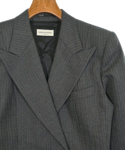 DRIES VAN NOTEN（ドリスヴァンノッテン）テーラードジャケット グレー サイズ:38(S位) レディース/2200666055026