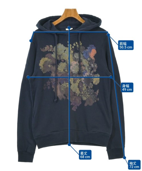 DRIES VAN NOTEN（ドリスヴァンノッテン）パーカー 紺 サイズ:S メンズ/2200666263018