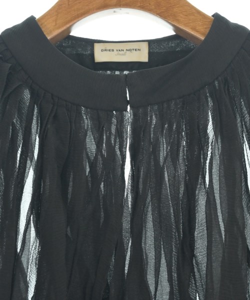 DRIES VAN NOTEN（ドリスヴァンノッテン）カジュアルシャツ 黒 サイズ:S レディース/2200666644046
