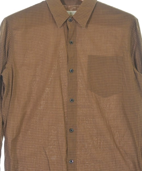 DRIES VAN NOTEN（ドリスヴァンノッテン）カジュアルシャツ 茶 サイズ:44(S位) メンズ/2200666907028