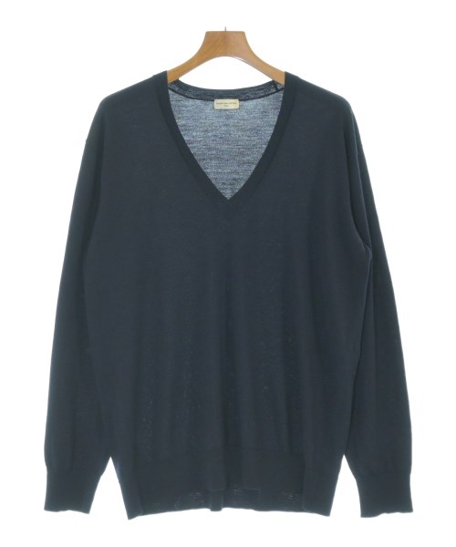 DRIES VAN NOTEN(ドリスヴァンノッテン)ニット・セーター 紺 サイズ:-(L位)/2200667700048