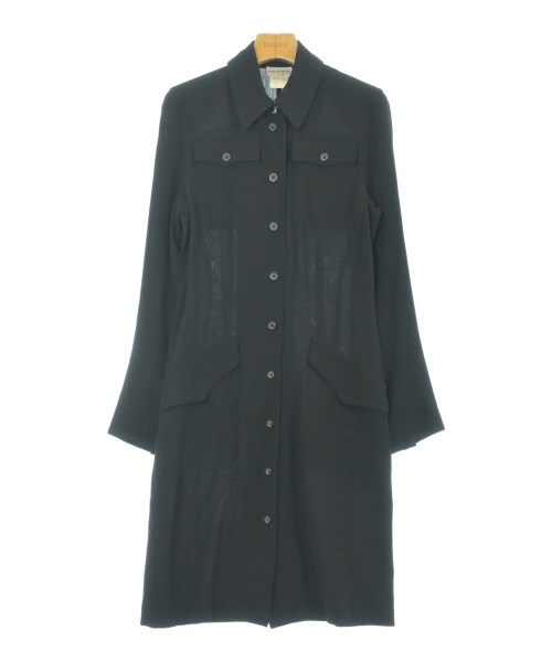 DRIES VAN NOTEN(ドリスヴァンノッテン)シャツワンピース 黒 サイズ:36(XS位)/2200666111029