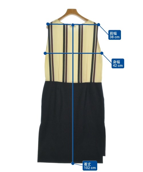 DRIES VAN NOTEN（ドリスヴァンノッテン）ワンピース 黄 サイズ:36(XS位) レディース/2200663560158