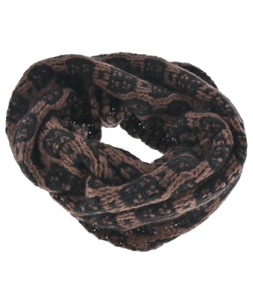 DRIES VAN NOTEN(ドリスヴァンノッテン)マフラー 茶 サイズ:-/2200663560332