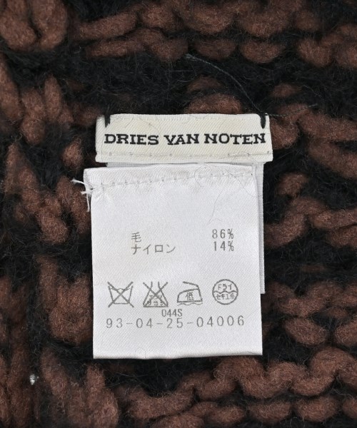 DRIES VAN NOTEN（ドリスヴァンノッテン）マフラー 茶 サイズ:- レディース/2200663560332