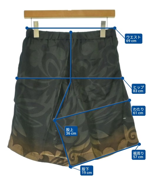 DRIES VAN NOTEN（ドリスヴァンノッテン）ショートパンツ その他（柄物・カラフル） サイズ:44(S位) メンズ/2200668758154