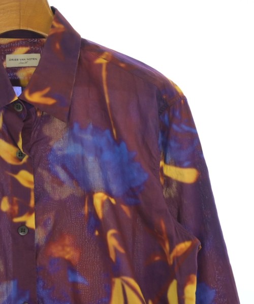 DRIES VAN NOTEN（ドリスヴァンノッテン）カジュアルシャツ 紫 サイズ:36(XS位) レディース/2200669196023