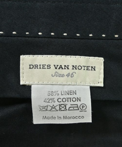 DRIES VAN NOTEN（ドリスヴァンノッテン）スラックス 黒 サイズ:46(M位) メンズ/2200665329043