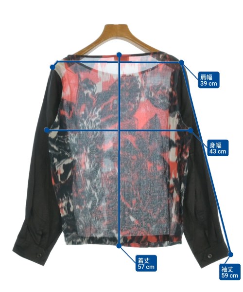 DRIES VAN NOTEN（ドリスヴァンノッテン）ブラウス 黒 サイズ:36(XS位) レディース/2200669506020