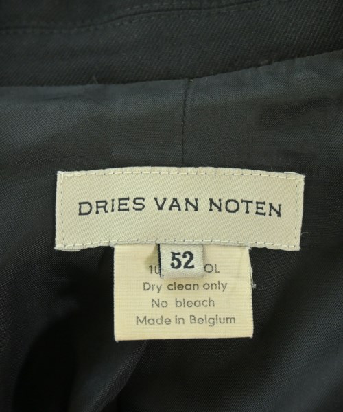 DRIES VAN NOTEN（ドリスヴァンノッテン）カジュアルジャケット 黒 サイズ:52(XXL位) メンズ/2200669660012