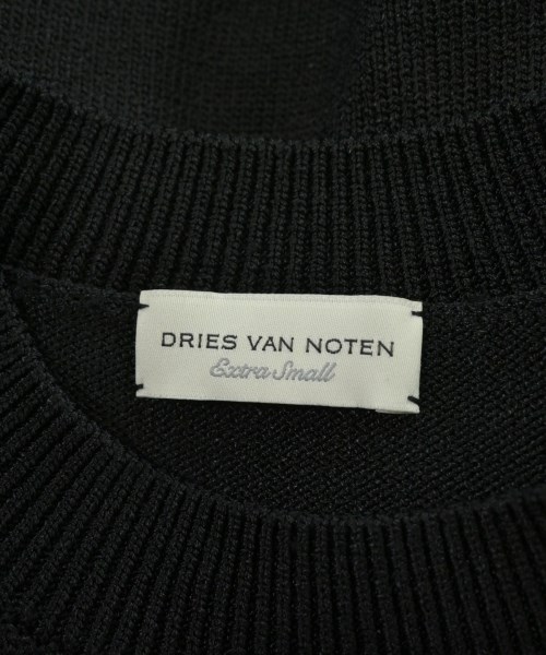 DRIES VAN NOTEN（ドリスヴァンノッテン）ニット・セーター 黒 サイズ:XS レディース/2200666468383