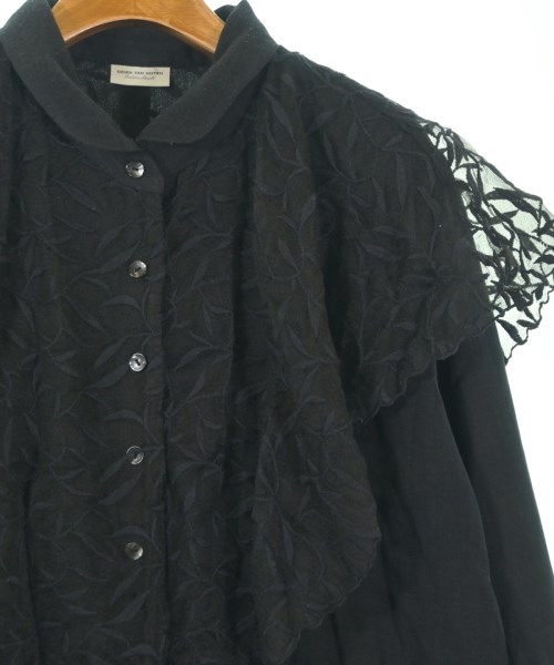 DRIES VAN NOTEN（ドリスヴァンノッテン）カジュアルシャツ 黒 サイズ:XS レディース/2200670236015
