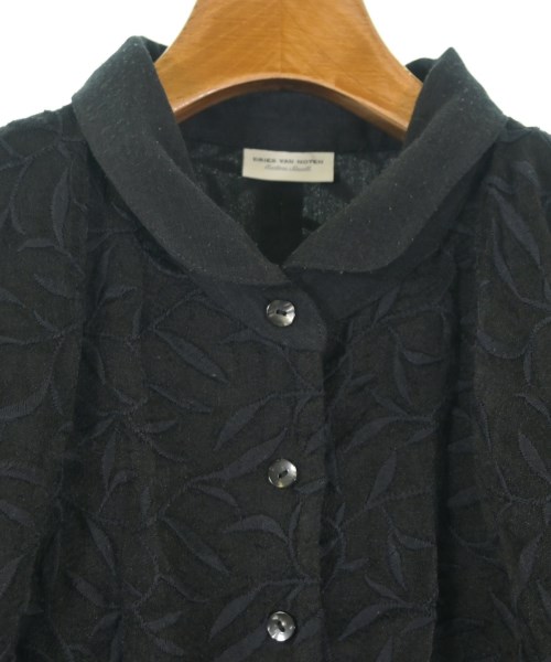 DRIES VAN NOTEN（ドリスヴァンノッテン）カジュアルシャツ 黒 サイズ:XS レディース/2200670236015