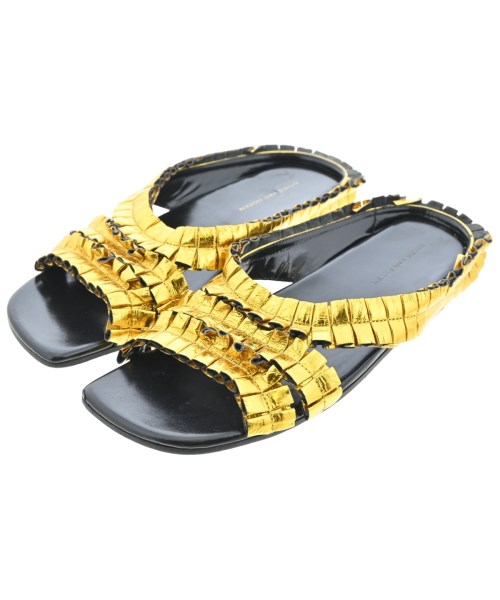 DRIES VAN NOTEN(ドリスヴァンノッテン)サンダル ゴールド サイズ:EU37(23.5cm位)/2200670267026