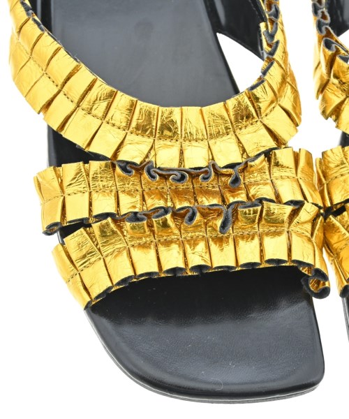 DRIES VAN NOTEN（ドリスヴァンノッテン）サンダル ゴールド サイズ:EU37(23.5cm位) レディース/2200670267026