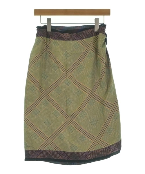 DRIES VAN NOTEN(ドリスヴァンノッテン)ひざ丈スカート ベージュ サイズ:ONE/2200670517077