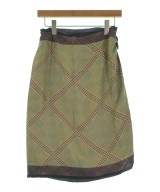 DRIES VAN NOTEN（ドリスヴァンノッテン）ひざ丈スカート ベージュ サイズ:ONE レディース/2200670517077