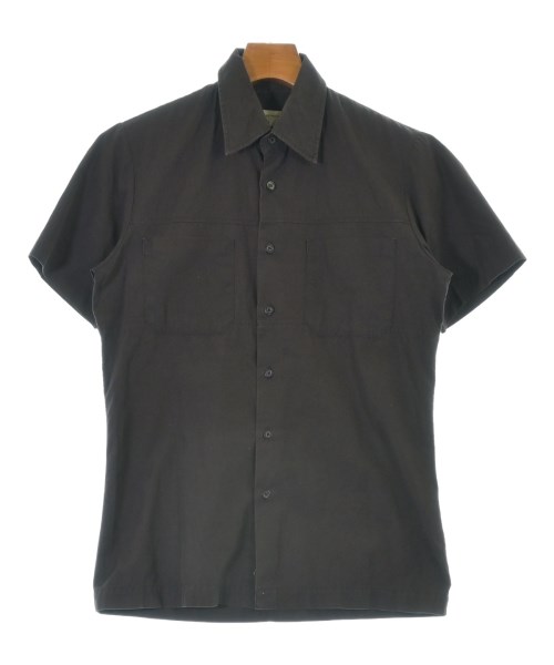 DRIES VAN NOTEN(ドリスヴァンノッテン)カジュアルシャツ 茶 サイズ:46(M位)/2200666474087