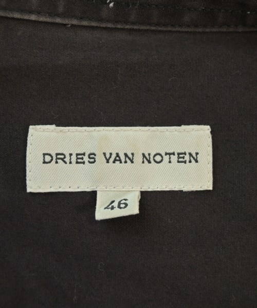 DRIES VAN NOTEN（ドリスヴァンノッテン）カジュアルシャツ 茶 サイズ:46(M位) メンズ/2200666474087