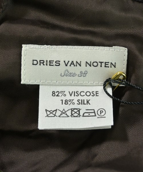DRIES VAN NOTEN（ドリスヴァンノッテン）ロング・マキシ丈スカート 茶 サイズ:38(S位) レディース/2200670792030