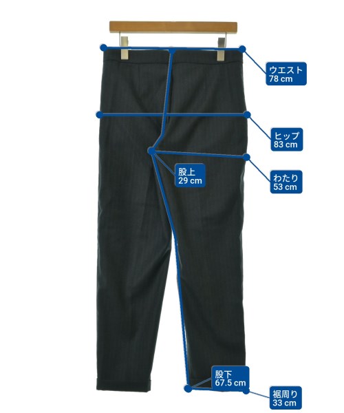 DRIES VAN NOTEN（ドリスヴァンノッテン）スラックス 黒 サイズ:38(S位) レディース/2200670792047