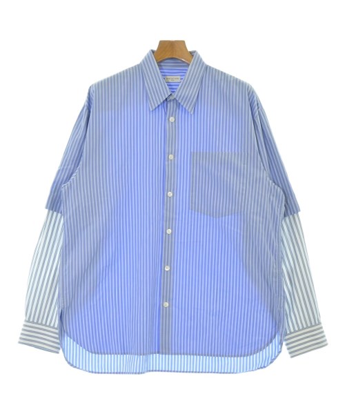 DRIES VAN NOTEN(ドリスヴァンノッテン)カジュアルシャツ 青 サイズ:L/2200671016081