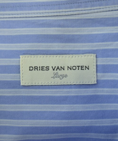 DRIES VAN NOTEN（ドリスヴァンノッテン）カジュアルシャツ 青 サイズ:L メンズ/2200671016081