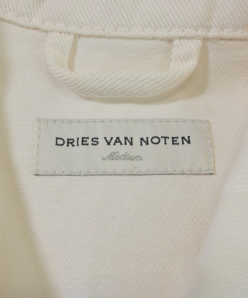 DRIES VAN NOTEN（ドリスヴァンノッテン）デニムジャケット 白 サイズ:M メンズ/2200671623012