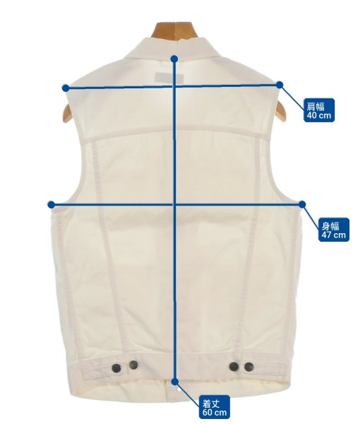 DRIES VAN NOTEN（ドリスヴァンノッテン）デニムジャケット 白 サイズ:M メンズ/2200671623012