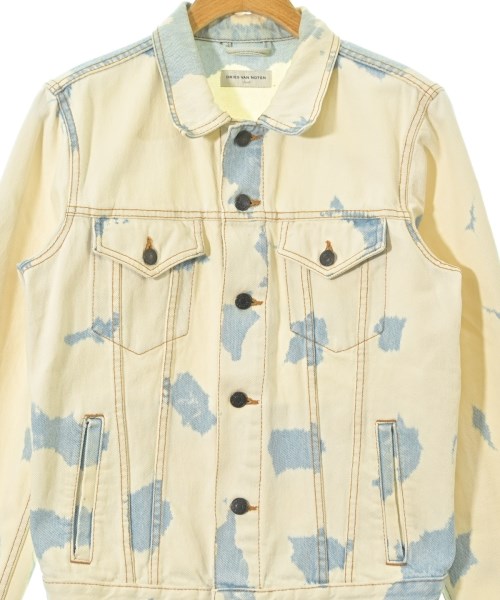 DRIES VAN NOTEN（ドリスヴァンノッテン）デニムジャケット 白 サイズ:S メンズ/2200668136013