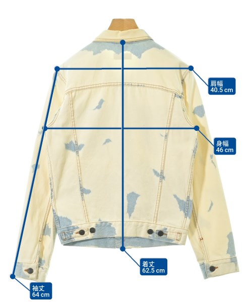 DRIES VAN NOTEN（ドリスヴァンノッテン）デニムジャケット 白 サイズ:S メンズ/2200668136013