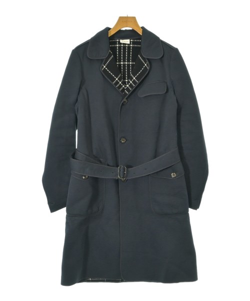 DRIES VAN NOTEN(ドリスヴァンノッテン)チェスターコート 紺 サイズ:S/2200668136020